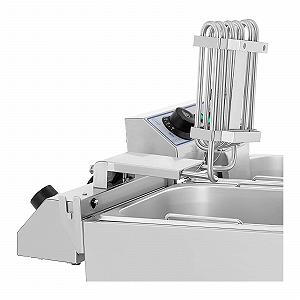 Фритюрница Royal Catering Стальная Двойная RCTF-13DH (2 x 13л, 2 x 3200Вт, 230В, 60-200°C, Таймер 60мин, Включает 2 x Корзина с Крышкой) synthetic.ua - Фото 1