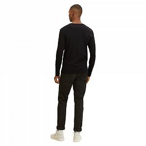 Футболка с длинным рукавом Tom Tailor 1034513-29999 Черный XL synthetic.ua - Фото 1