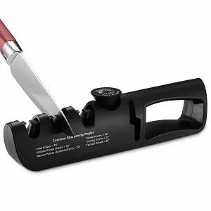 Ручне точило для ножів 4 в 1 Професійне з регульованим кутом synthetic.ua - Фото 1