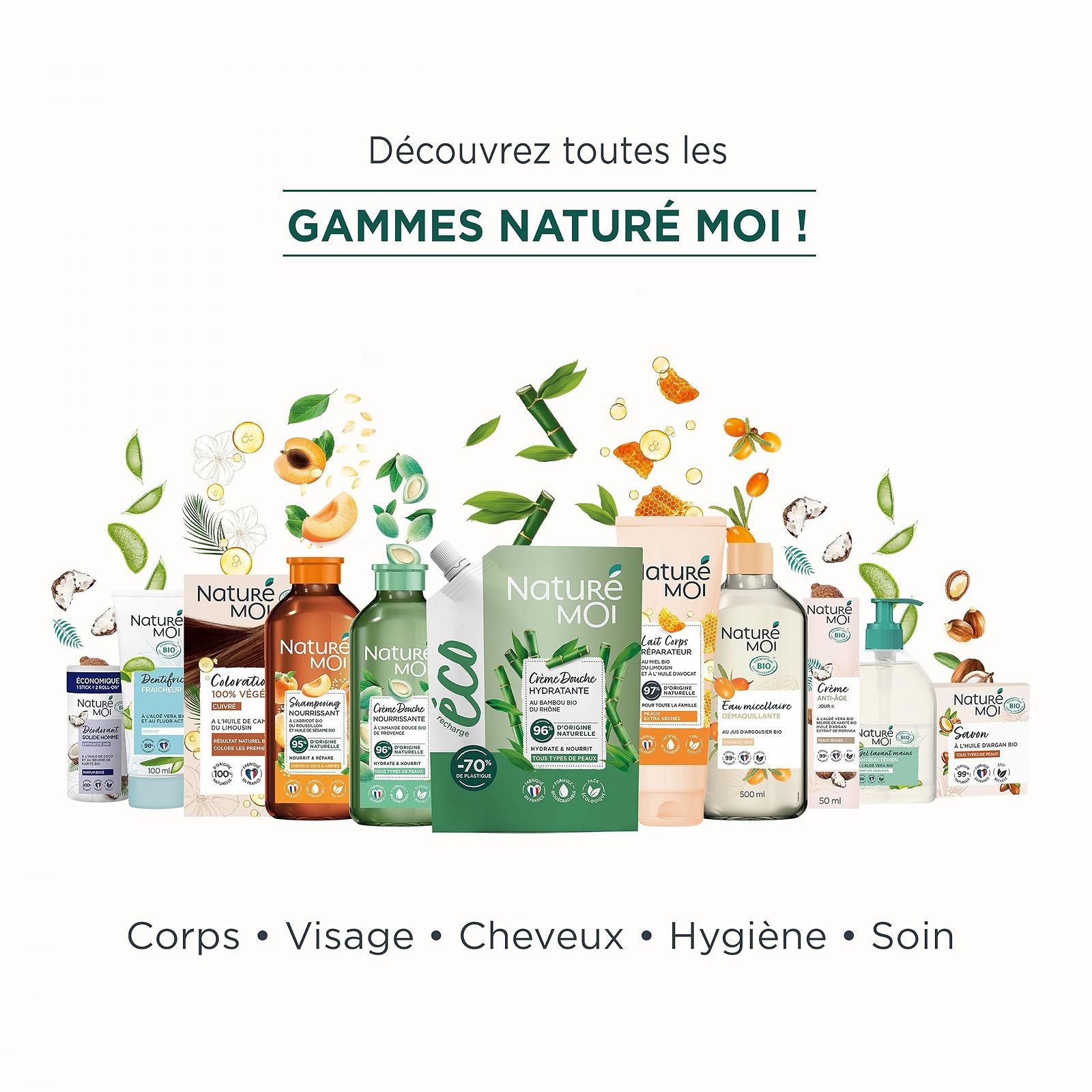 Гель для душа Naturé Moi 3-в-1 Органическая апельсиновая вода и эвкалипт 250 мл, фото №7