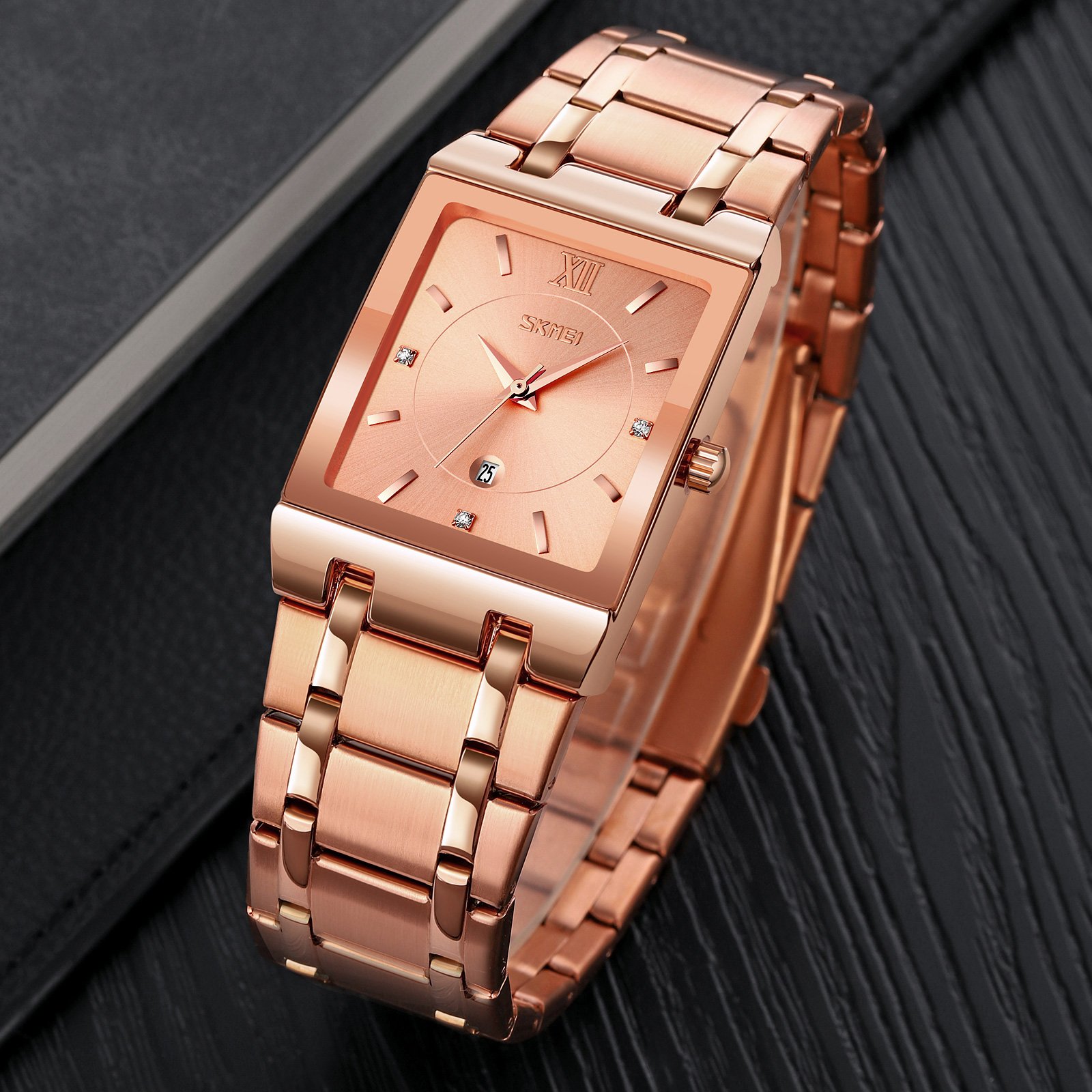 Годинник Skmei 9263RGRG Rose Gold-Rose Gold, фото №3