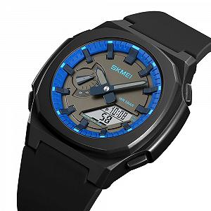Годинник Skmei 2091 Black-Blue-White synthetic.ua - Фото 1