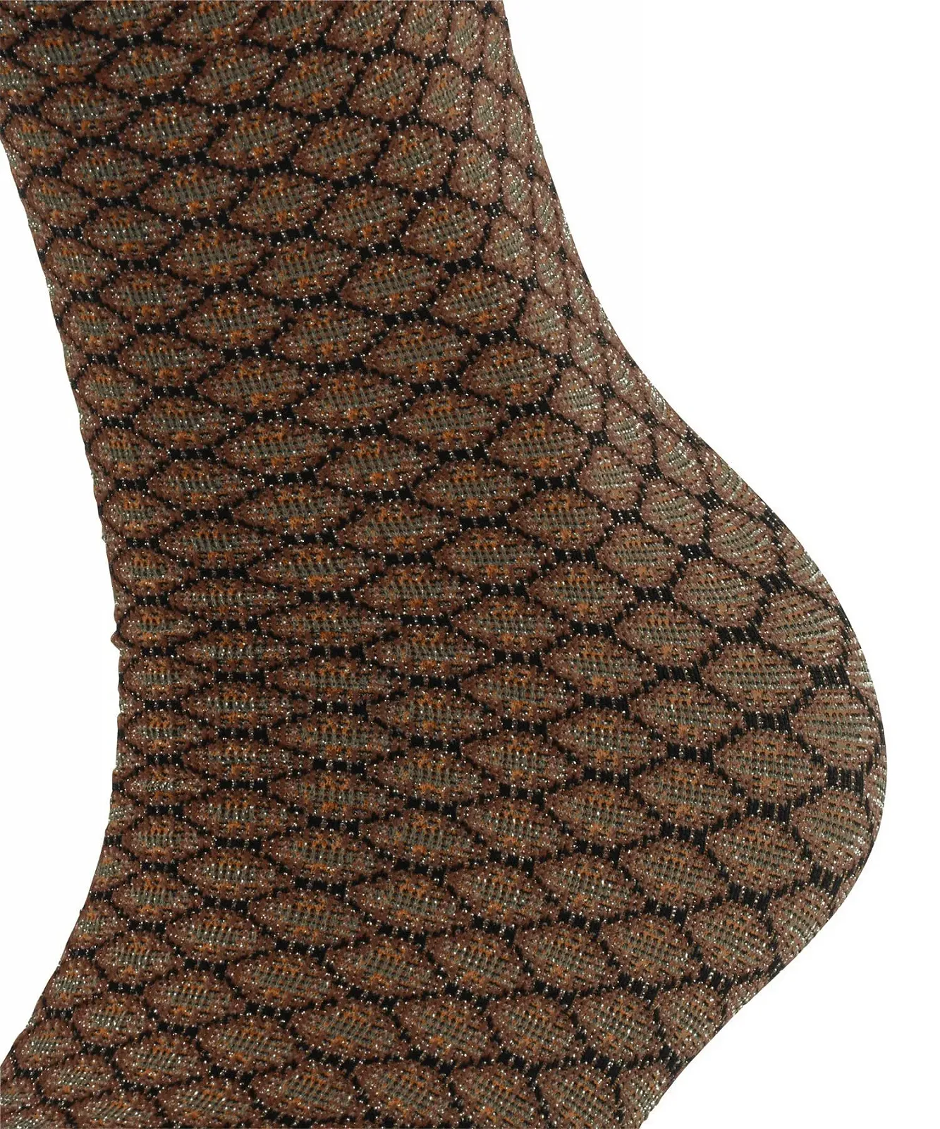 Шкарпетки FALKE Gleaming Hive Fine 60 Den Тонкий візерунок 1 пара, фото №4