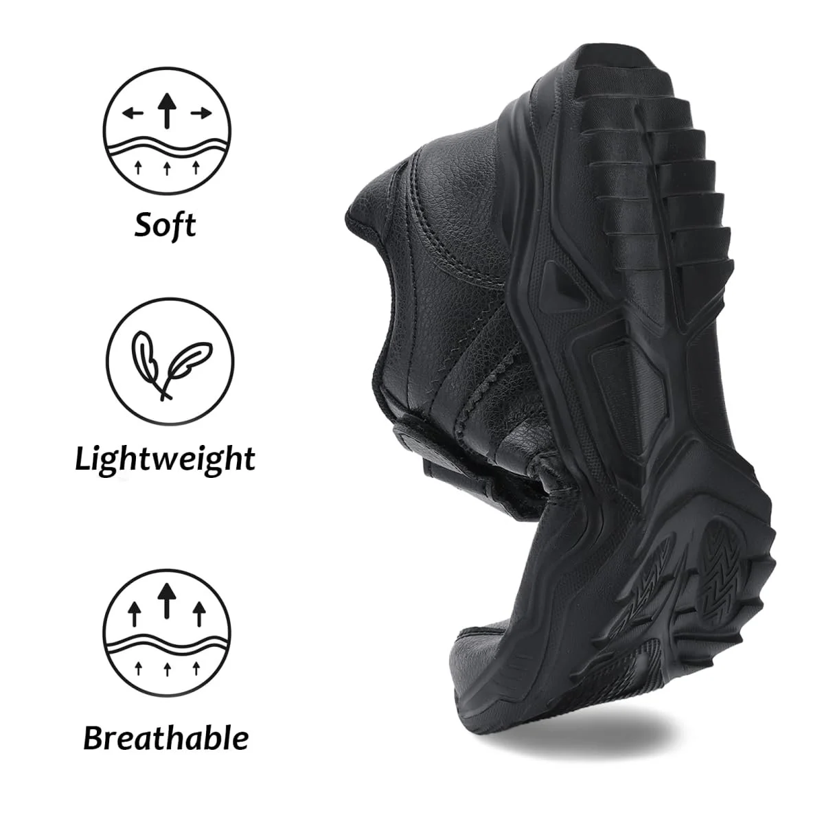 Унісекс дитячі кросівки Білі шкільні кросівки для хлопчиків і дівчаток Нековзні тенісні, фото №4