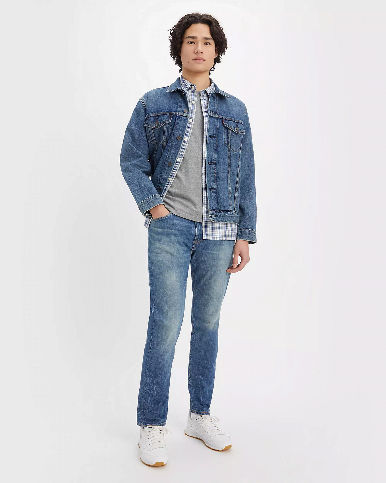 Мужские джинсы Levis - 502 Taper Here For A While  - 28, фото №1