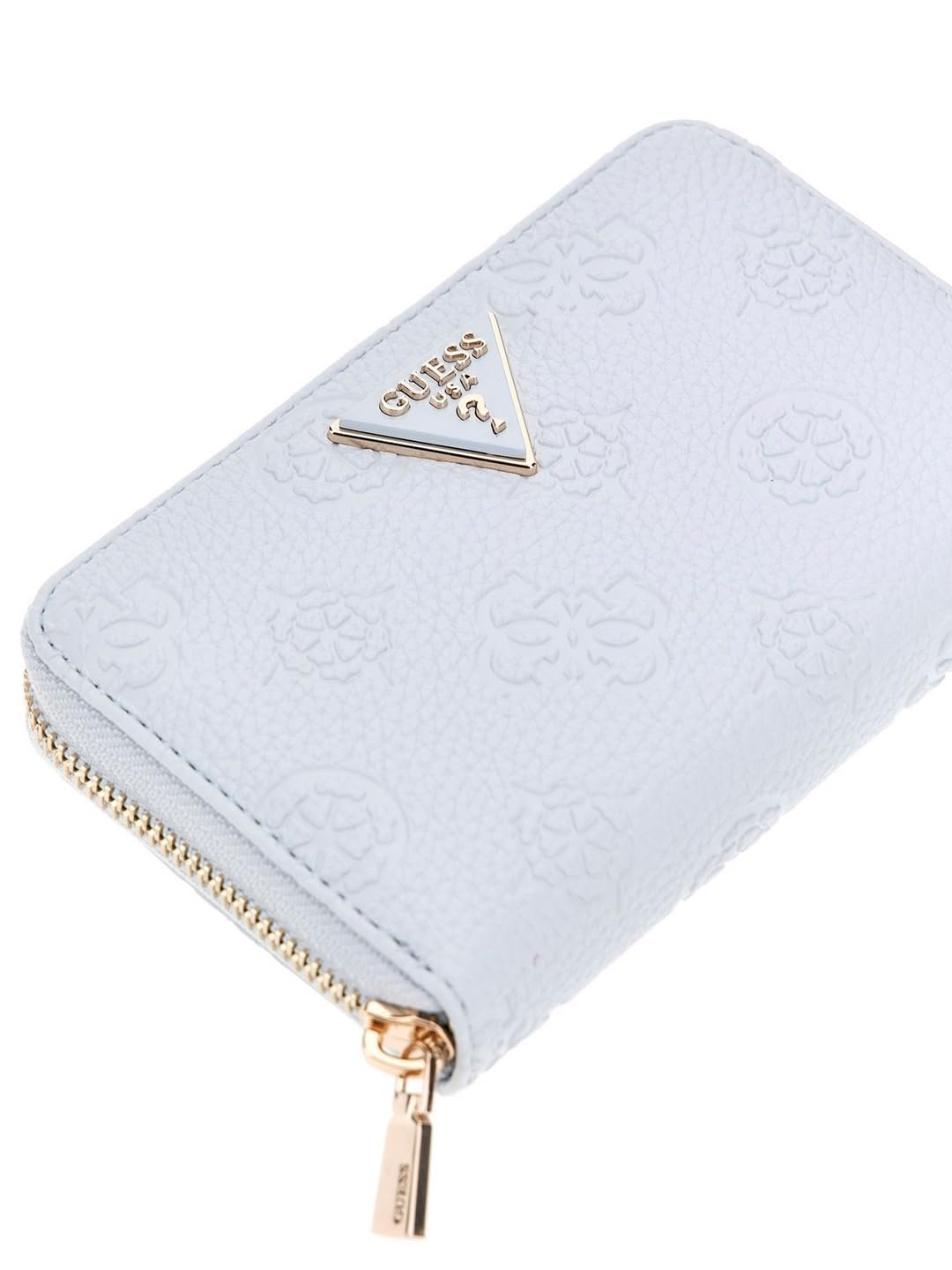 Кошелек GUESS Cresidia Medium Zip Around, powderblue, стандартный размер, фото №2