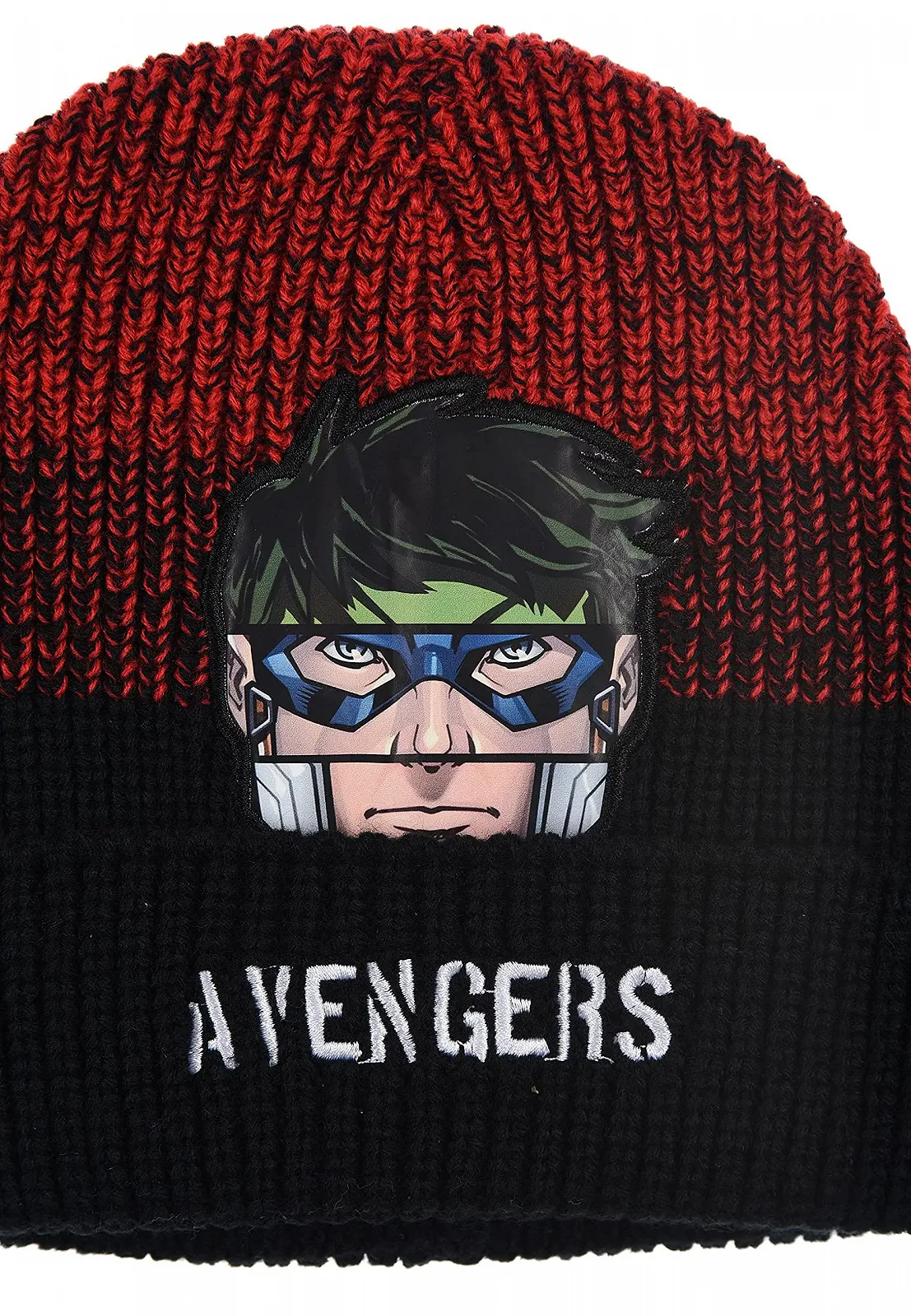 Шапка Sun City Avengers Детская для мальчиков Халк Капитан Америка Тор Железный человек Зимняя Красная, фото №3 Шапка Sun City Avengers Детская для мальчиков Халк Капитан Америка Тор Железный человек Зимняя Красная, фото №3