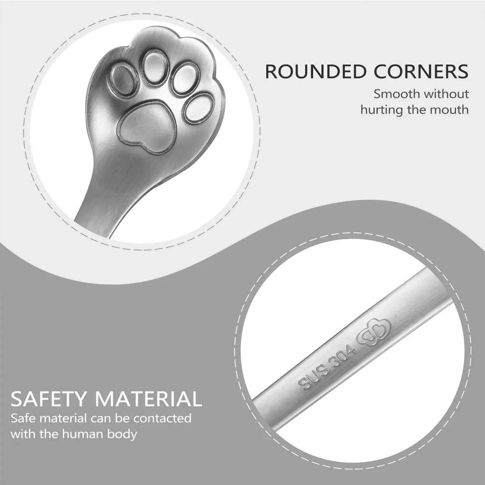 Кавова ложка з нержавіючої сталі, фото №4