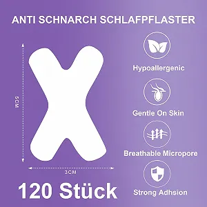 Пластирі для сну проти хропіння, 120 шт synthetic.ua - Фото 1