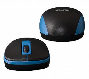 Миша бездротова Frime FWMO-220ВDB Чорний/Темно-синій synthetic.ua - Фото 1
