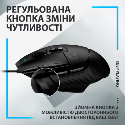 Мышка Logitech G502 X USB Black (910-006138), фото №7