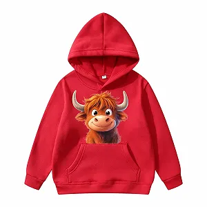 Худі для дівчинки, фліс, різдвяний - Фото 1