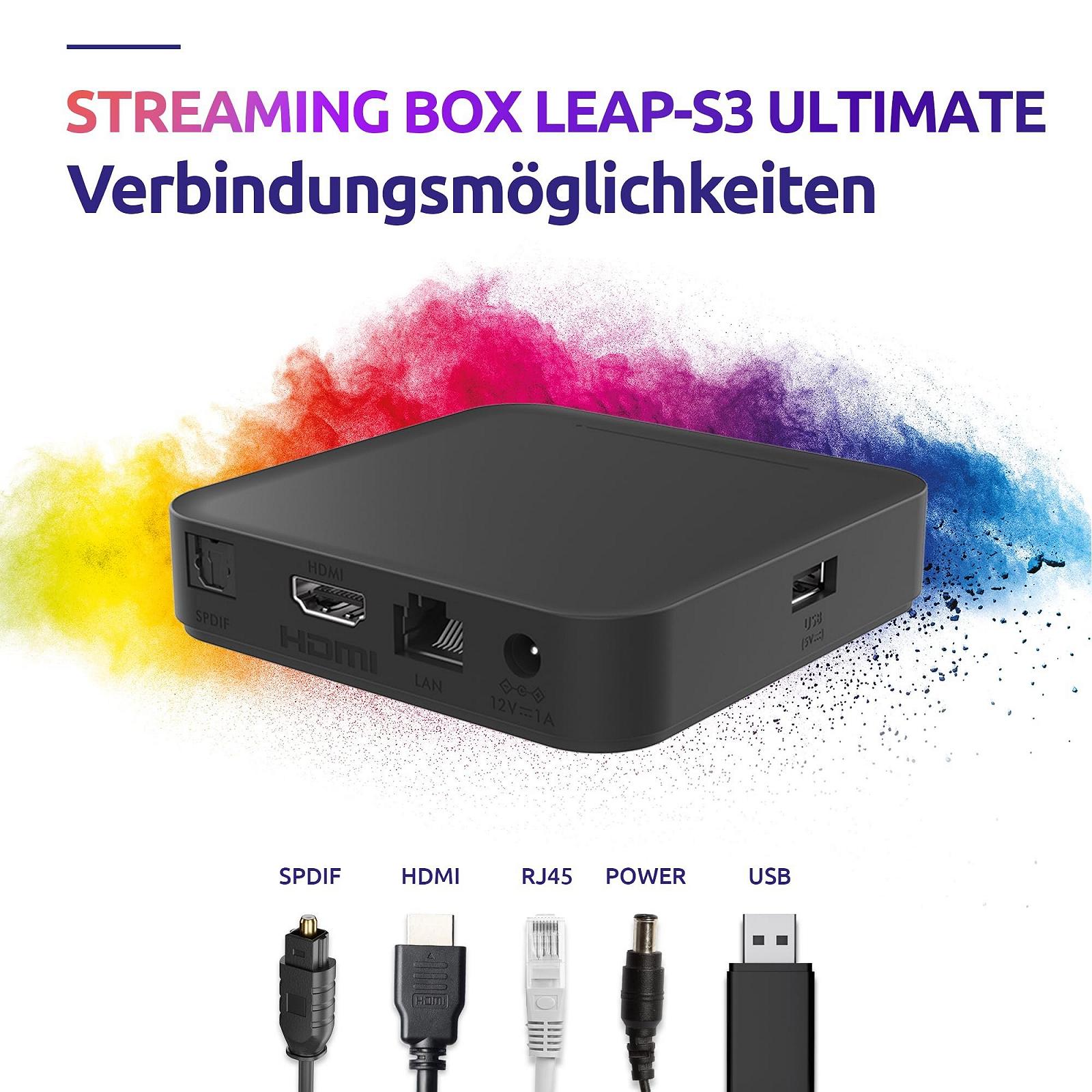 Медиаплеер STRONG Leap-S3 Ultimate 4K UHD Android TV, фото №6