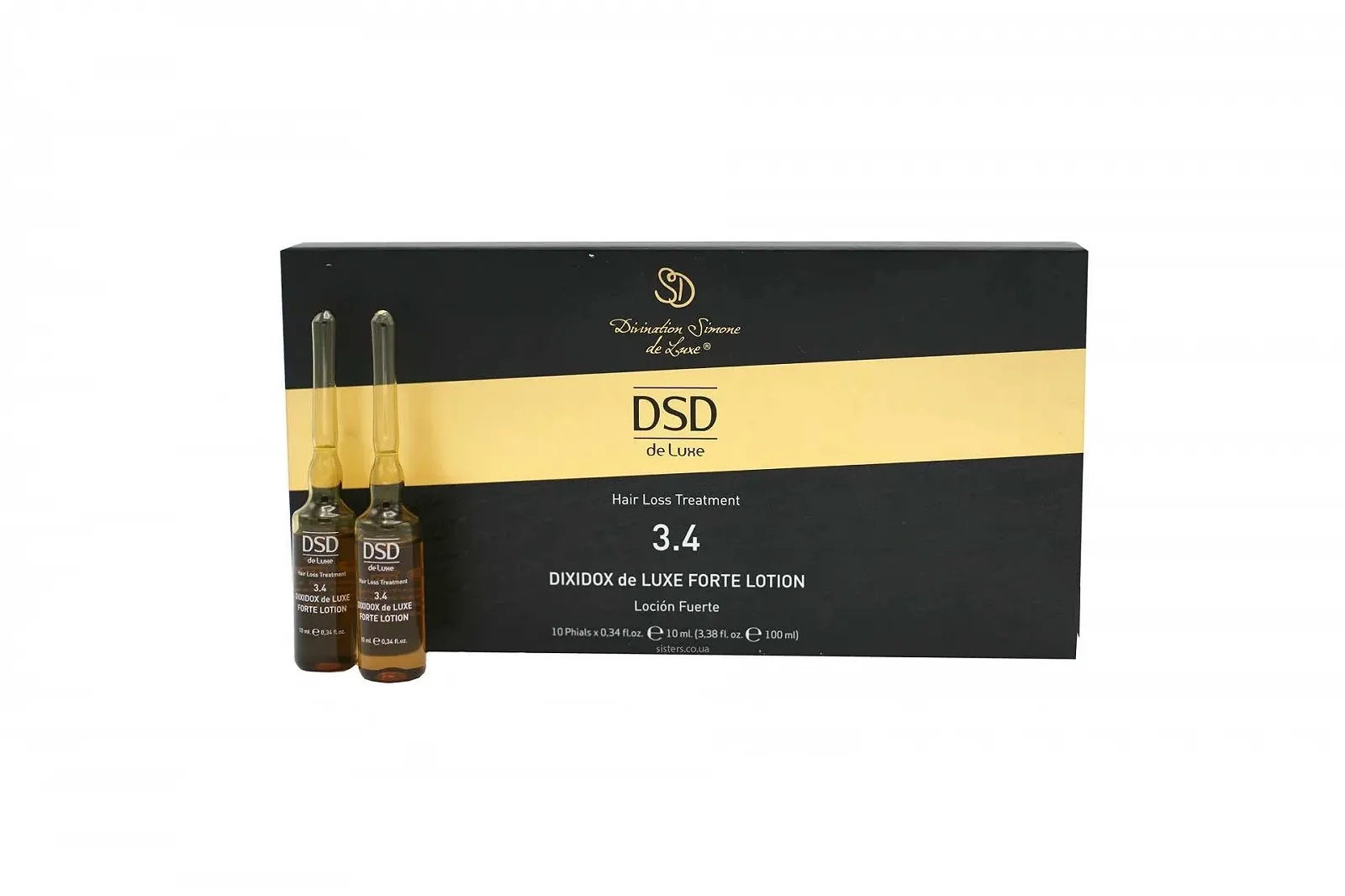 Лосьйон Dsd Dixidox Forte, 10 x 10 мл Регенеруючий кератиновий лосьйон, фото №2