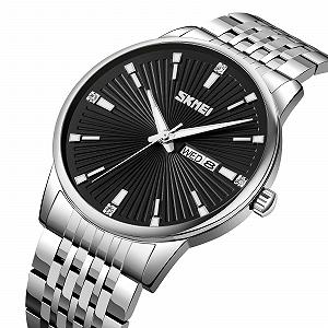 Годинник Skmei 9323SIBK Silver-Black synthetic.ua - Фото 1