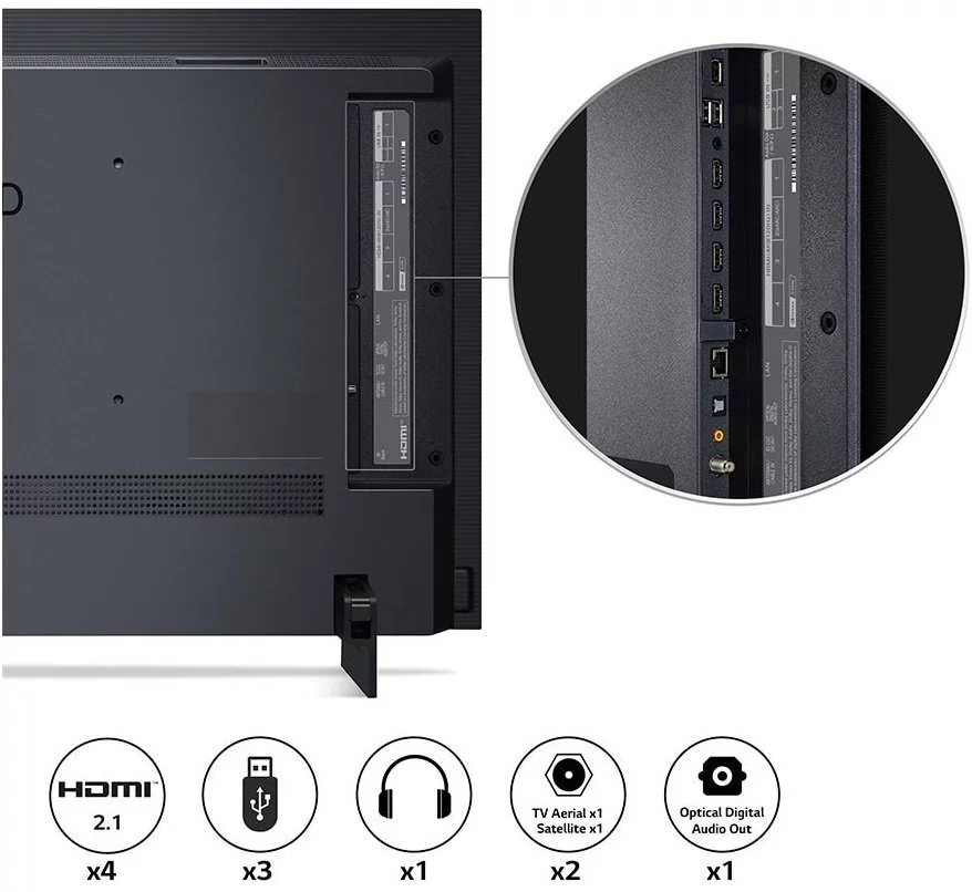 Телевизор 42" LG OLED42C24LA / 4K / 120 Гц / OLED / Smart TV / Wi-Fi / Bluetooth / T2, фото №7 Телевизор 42" LG OLED42C24LA / 4K / 120 Гц / OLED / Smart TV / Wi-Fi / Bluetooth / T2, фото №7