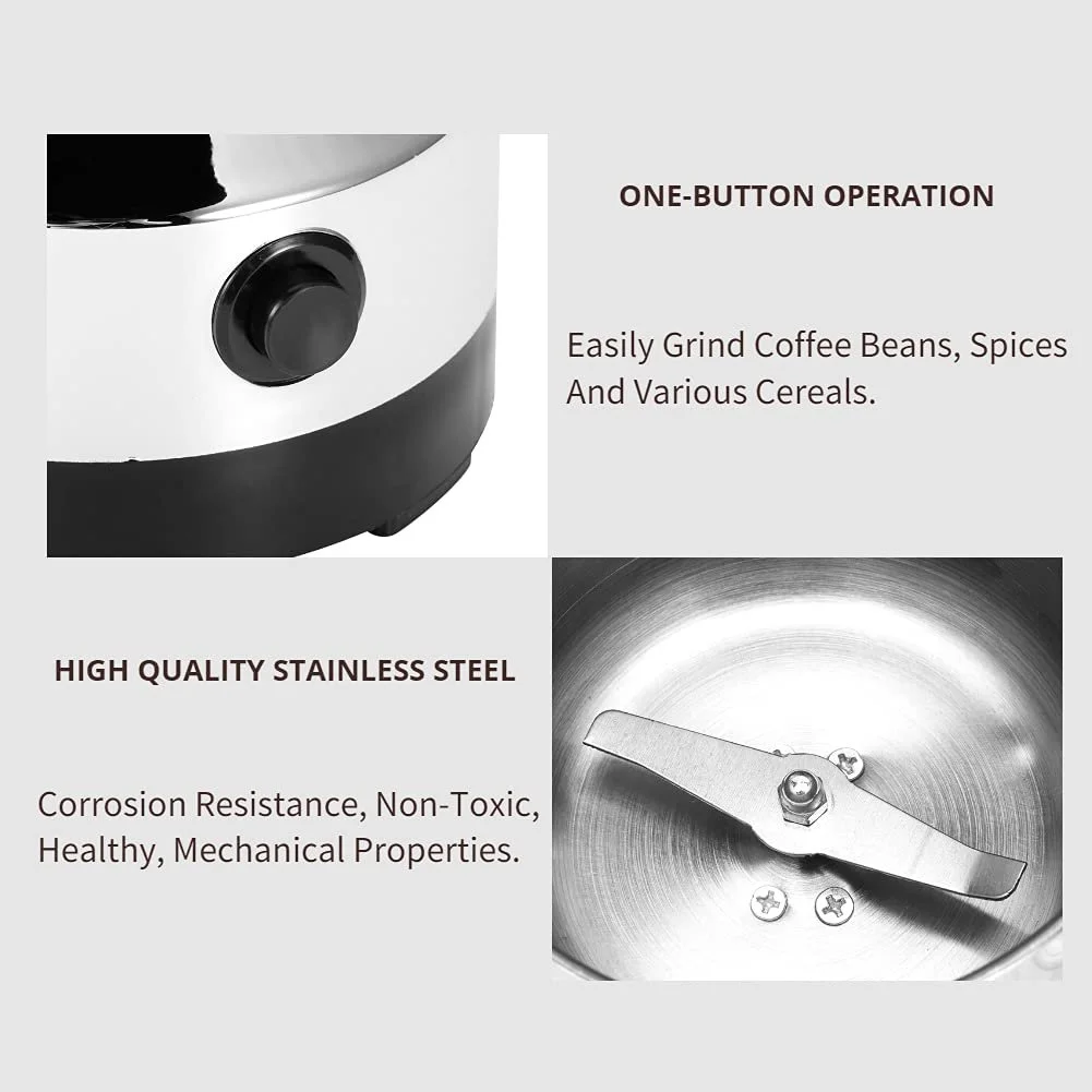 Електрична Кавомолка, Подрібнювач, фото №4