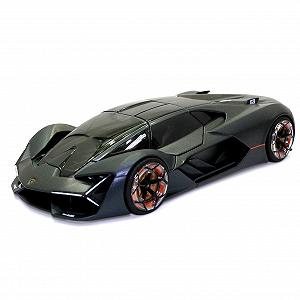Машинка металлическая Lamborghini Terzo Millennio Bburago Ламборгини черный 9*19*4 см (18-21094) synthetic.ua - Фото 1