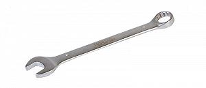 Ключ ріжково-накидний MASTERTOOL 19 мм SS 71-1019 - Фото 1