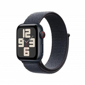 Смарт-часы Apple Watch SE (2nd Generation) GPS + Cellular 40мм Алюминиевый корпус Midnight, спортивный ремешок Ink (One Size) - Фото 1