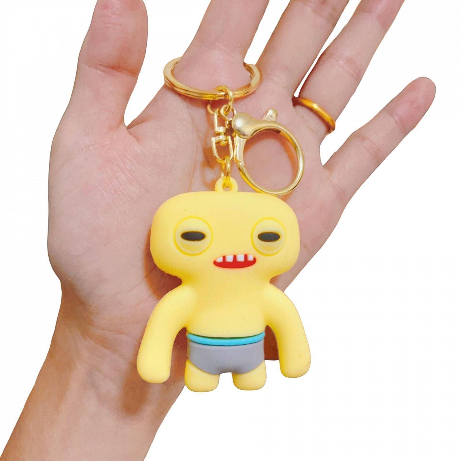 Брелок Fuggler лимонный фигурка игрушка для ключей, рюкзака, сумки 5 см, фото №2