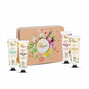 Крем для рук Fleurance Nature Набор по уходу Четыре ароматизированных крема для рук в подарочной коробке - Фото 1