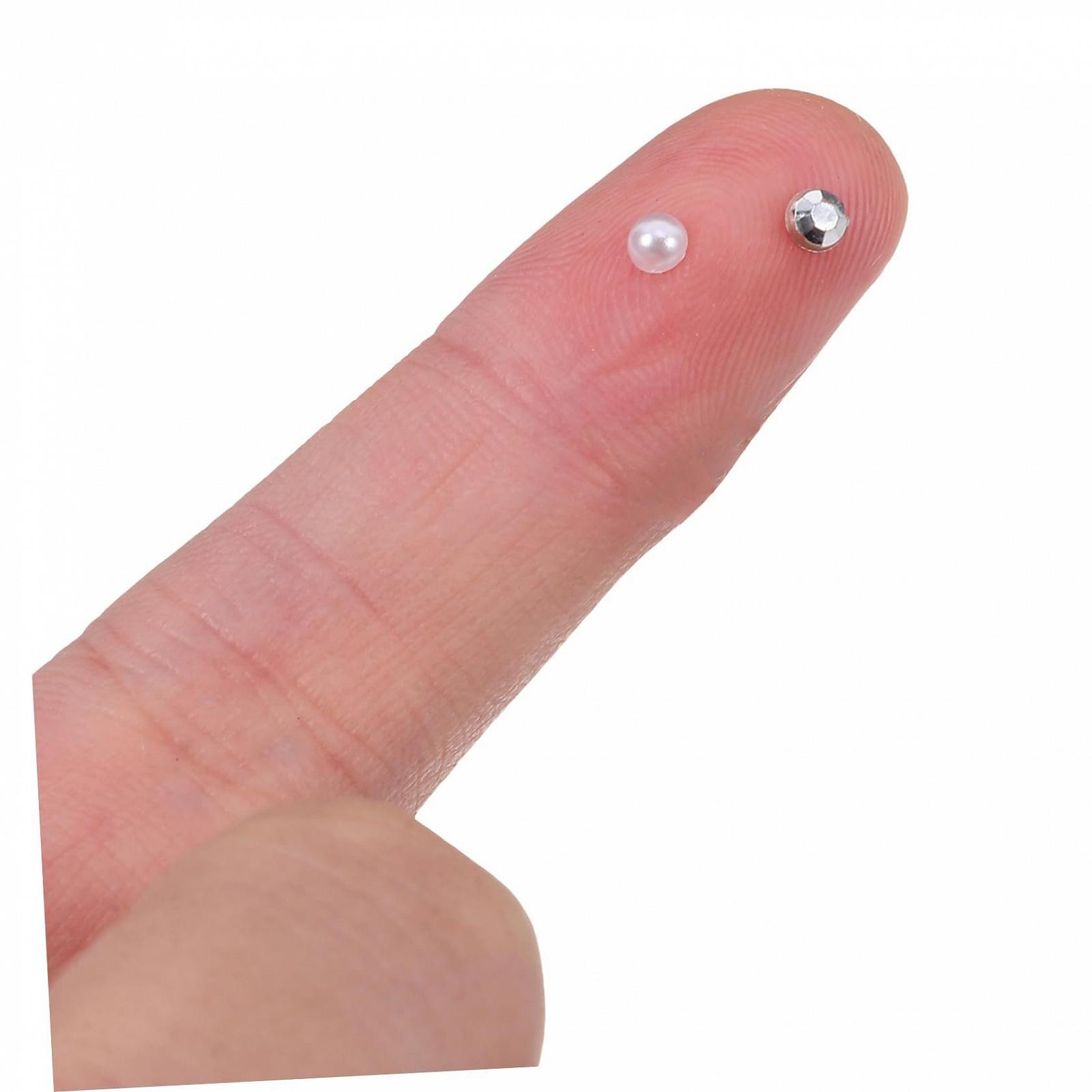 Стразы и жемчуг для ногтей, 2 коробки, плоские полужемчужины и сверкающие кристаллы, украшения для ногтей для женщин, самодельный маникюр, украшения для ногтей, фото №7