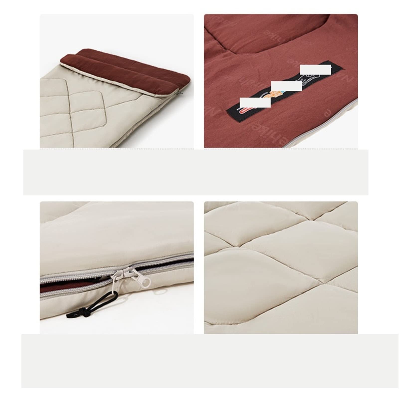 Спальний мішок MYVVKIA Outdoor Camp Сплайсинг Зимовий Бавовна Тент Утеплений, фото №5