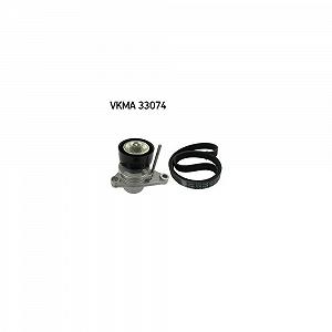 Комплект поліклинового ременя SKF VKMA 33074 для AUDI CHRYSLER CITROËN IVECO OPEL PEUGEOT - Фото 1