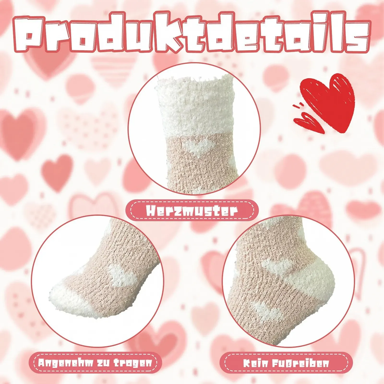 Шкарпетки Пухнасті Жіночі 39-42, Теплі Зимові Шкарпетки - 5 пар, фото №7