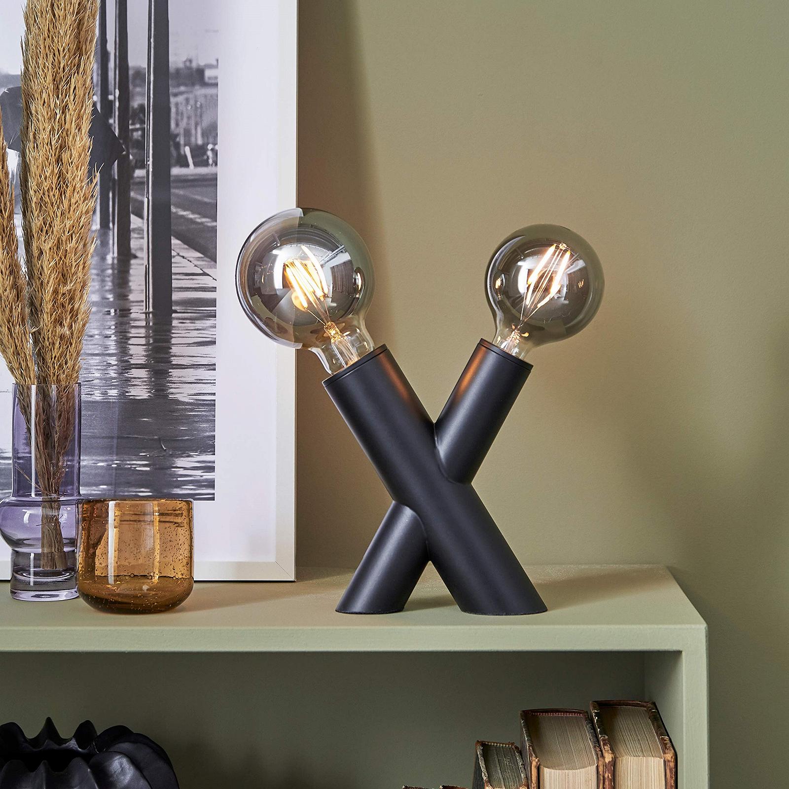 Настільна лампа Markslöjd Simul металева 19,5 см Чорний, фото №1