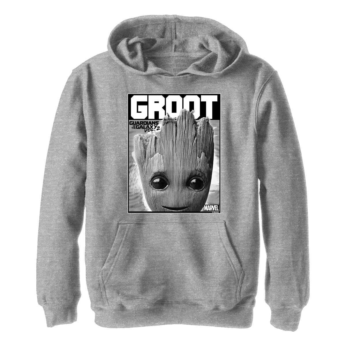 Худи Marvel Press Unisex Kinder Groot Bolden, фото №1