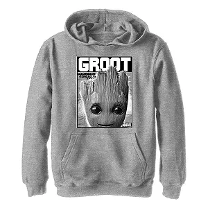 Худі Marvel Press Unisex Kinder Groot Bolden - Фото 1