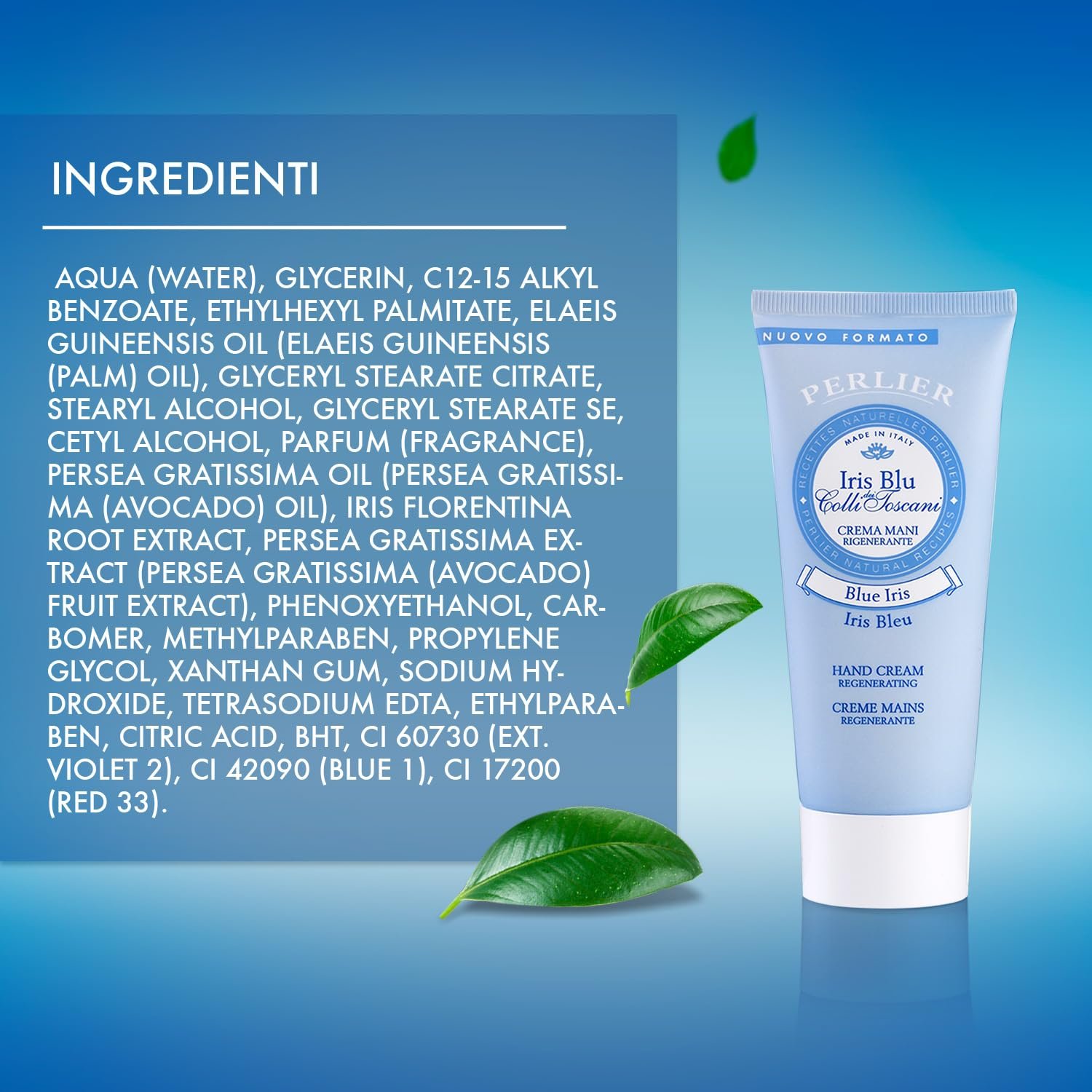 Крем для рук Perlier Regenerating Iris Blue, 1, фото №4 Крем для рук Perlier Regenerating Iris Blue, 1, фото №4