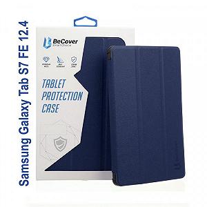 Чехол-книжка BeCover Smart для Samsung Galaxy Tab S7 FE SM-T735 Deep Blue 706700 - Фото 1