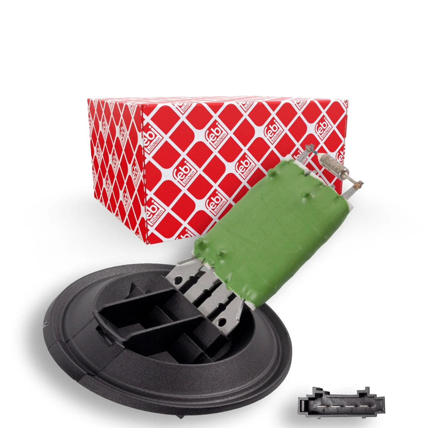 Резистор вентилятора обігрівача FEBI BILSTEIN 34370 febi Plus для AUDI SEAT SKODA, фото №1