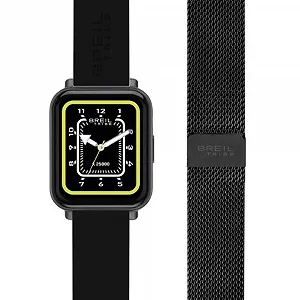 Купить Женские часы Breil Smart Module EW0672 Черный циферблат Черный Спортивный - Фото 1 Женские часы Breil Smart Module EW0672 Черный циферблат Черный Спортивный - Фото 1