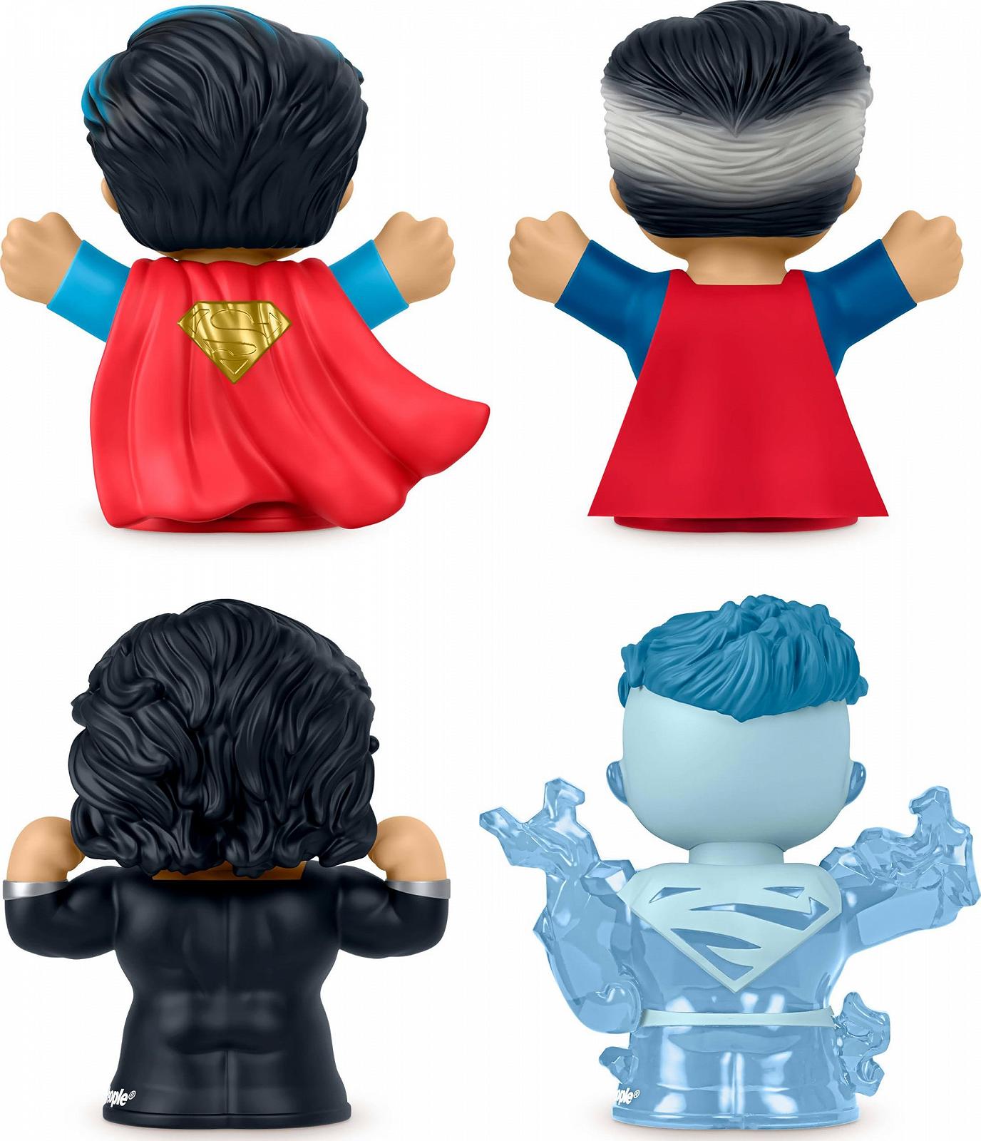 Фигурки Fisher-Price Little People Collector Superman Through the Ages Special Edition, 4 шт в декоративной упаковке, фото №7
