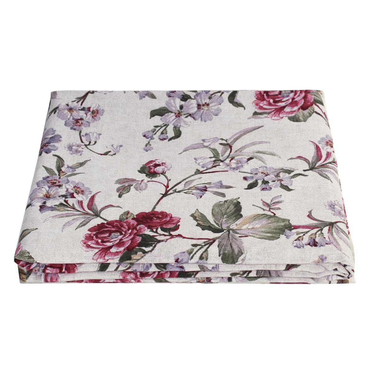 Покривало Gran Foulard Бавовняне покривало для дивану з квітковим принтом Квітковий візерунок, фото №1 Покривало Gran Foulard Бавовняне покривало для дивану з квітковим принтом Квітковий візерунок, фото №1