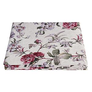 Покривало Gran Foulard Бавовняне покривало для дивану з квітковим принтом Квітковий візерунок - Фото 1