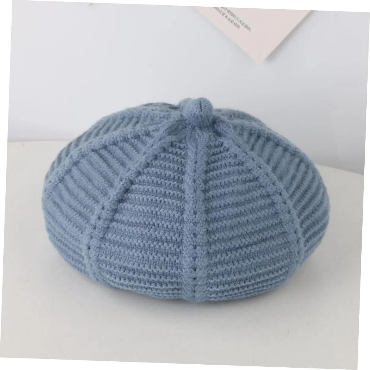 Берет PartyKindom Шерстяной Однотонный Для девочки Для осени и зимы, фото №7 Берет PartyKindom Шерстяной Однотонный Для девочки Для осени и зимы, фото №7