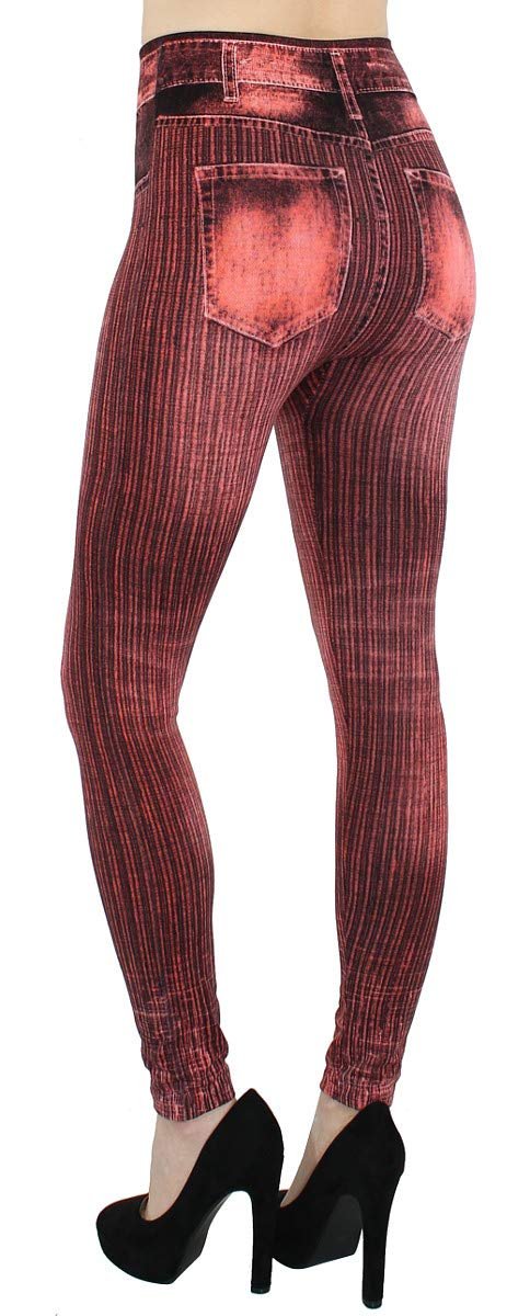 Леггинсы dy_mode Jeans Look Серые, фото №2