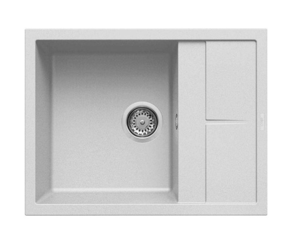 Кухонна мийка Elleci UNICO 125 bianco titano 68, фото №1 Кухонна мийка Elleci UNICO 125 bianco titano 68, фото №1