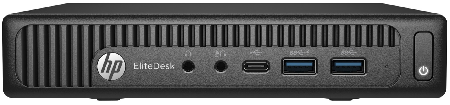 Комплект міні ПК HP EliteDesk 800 G2 / Intel Core i5-6500T / RAM 8GB / SSD 256GB / LAN / Windows 11 / Чорний, фото №2