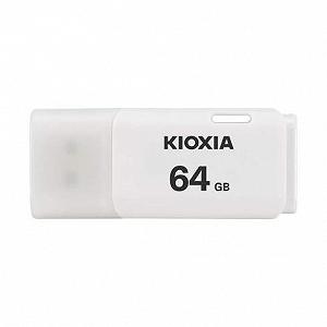 USB флеш-накопичувач Kioxia 64GB U202 White 2.0 LU202W064GG4 - Фото 1