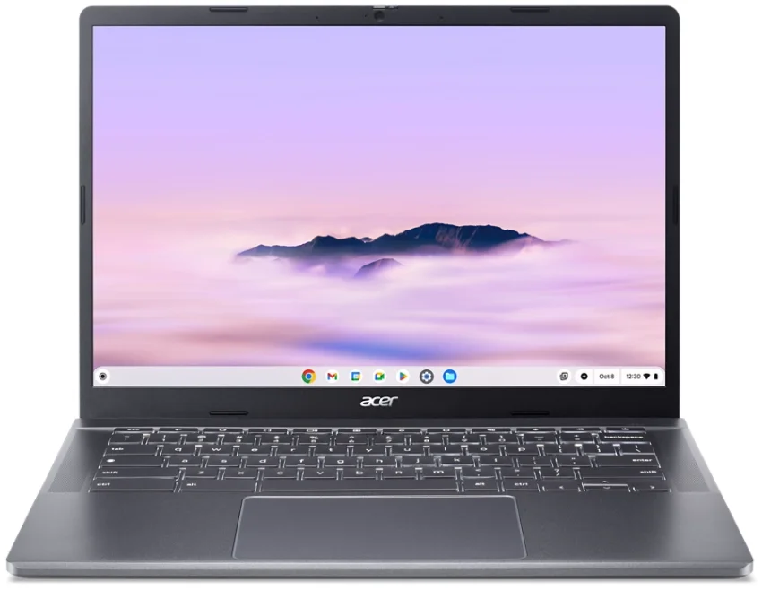 Ноутбук 14" Acer Chromebook Plus 514 (CB514-3H-R165) AMD Ryzen 3 7320C RAM 8GB eMMC 128GB 12год батарея ChromeOS (UKR), фото №1