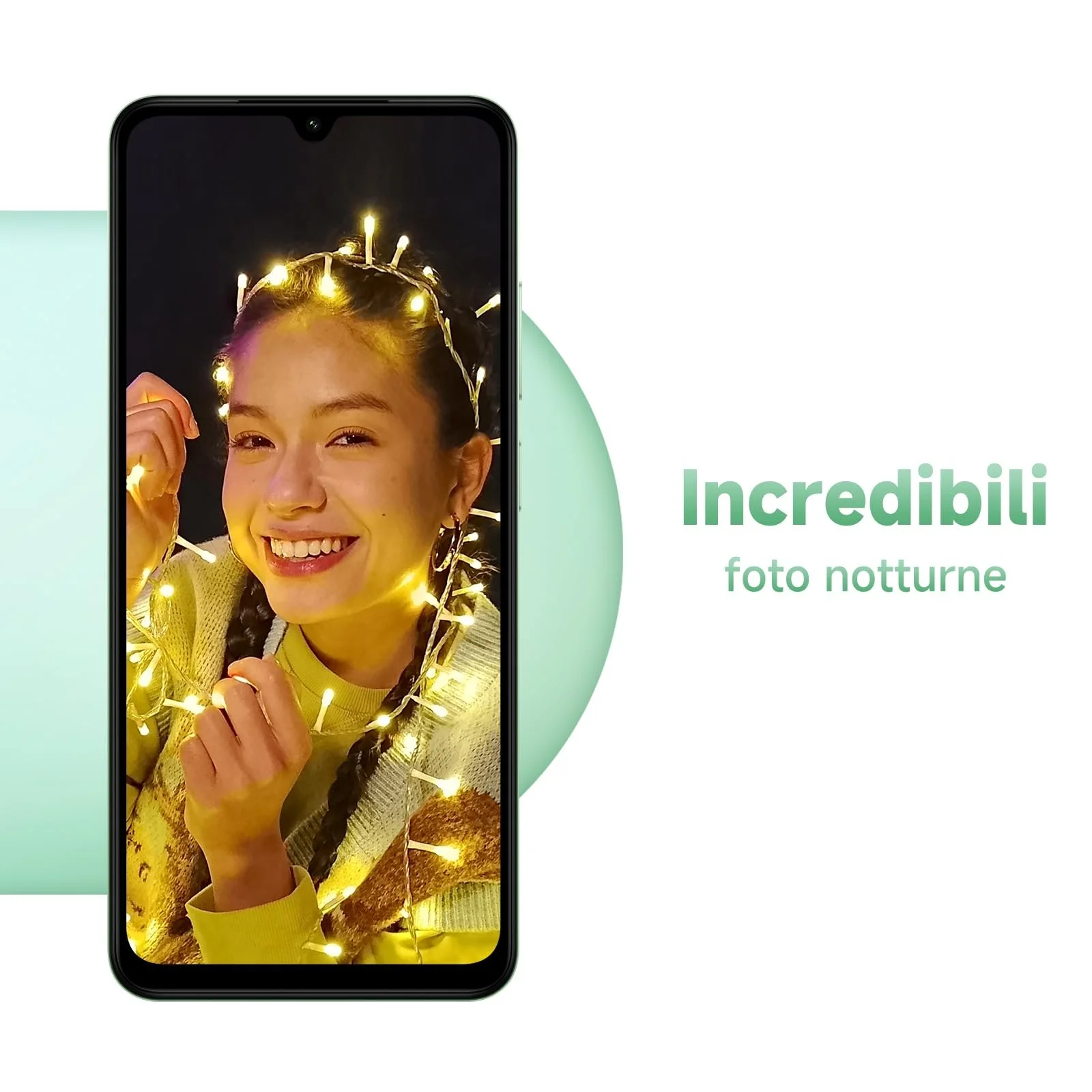 Смартфон XIAOMI Redmi A5 4/128ГБ 6,88" 120Гц 32МП AI 5200 мАч Green, фото №3