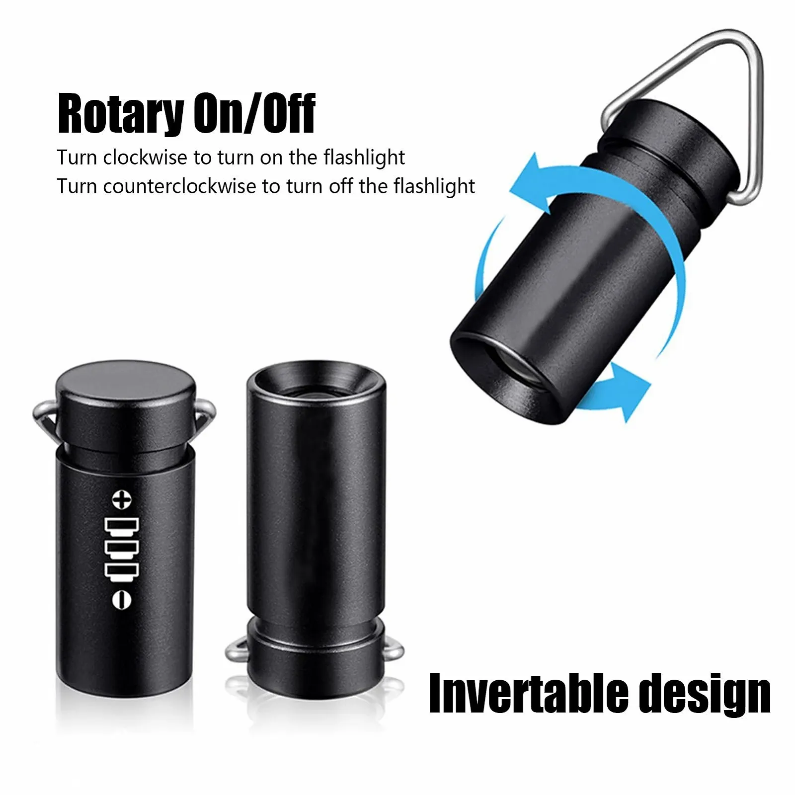 Міні ліхтарик для ключів Superhelles starkes Licht, фото №6