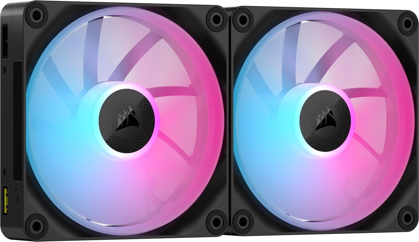 Вентилятор Corsair iCUE LINK LX140 RGB 140mm Черный, фото №1 Вентилятор Corsair iCUE LINK LX140 RGB 140mm Черный, фото №1