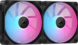 Комплект из двух вентиляторов CORSAIR iCUE LINK LX140 RGB 140 мм / Черный цена на synthetic.ua - Фото 1 Комплект из двух вентиляторов CORSAIR iCUE LINK LX140 RGB 140 мм / Черный synthetic.ua - Фото 1